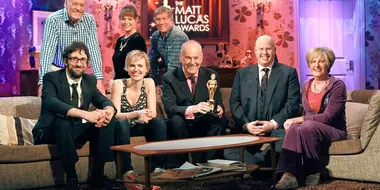 Gyles Brandreth, Mark Watson and Holly Walsh