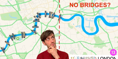 Why are there no bridges in East London?