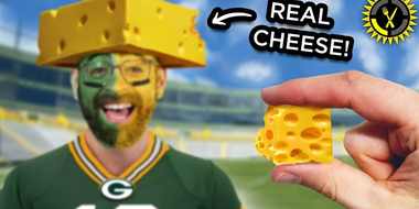 What If The Cheesehead Was Made of ACTUAL Cheese?