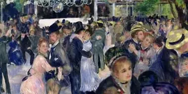 Dance at Le Moulin de la Galette, 1876, Renoir