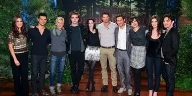 Robert Pattinson, Kristen Stewart, Taylor Lautner & Kellan Lutz, Ashley Greene, Nickki Reed, Jackson Rathbone, Peter Facinelli & Elizabeth Reaser, Bruno Mars