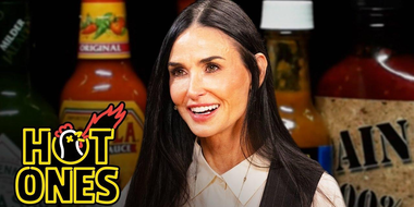 Demi Moore Celebrates Her Birthday While Eating Spicy Wings