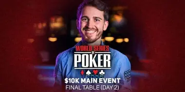 WSOP 2021 Main Event Final Table Day 2