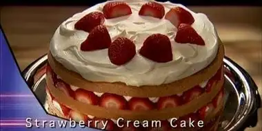 Strawberry Cream Cake