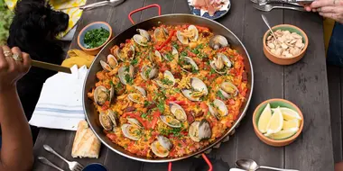 Chicken and Clam Paella