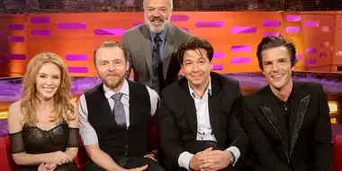 Simon Pegg, Michael McIntyre, Brandon Flowers