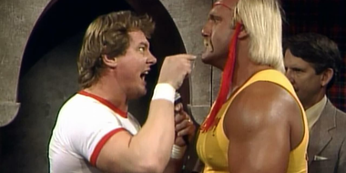 Hulk Hogan vs. "Rowdy" Roddy Piper