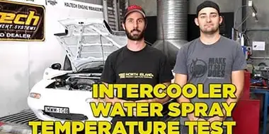 Intercooler Water Spray - Dyno Temp Test