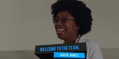 Welcome To The Team, Kasie Hines