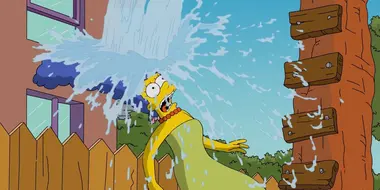 Marge Simpson's ALS Ice Bucket Challenge