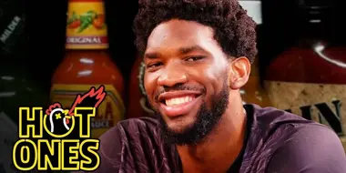 Joel Embiid Trusts the Process While Eating Spicy Wings