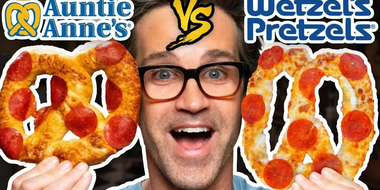 Auntie Anne's vs. Wetzel's Pretzels Taste Test | Food Feuds