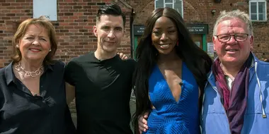 Russell Kane and AJ Odudu