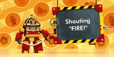 Shouting FIRE!