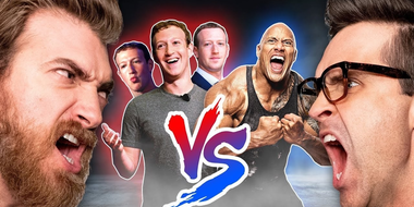 The Rock vs. 3 Mark Zuckerbergs: Who would win?