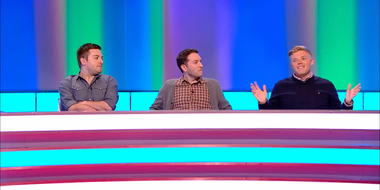 Henning Wehn, Rob Beckett, Kate Humble, Alex Brooker