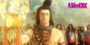 Mahadev enjoys the grand feast