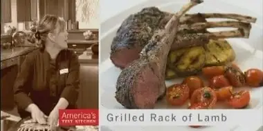 Grilled Rack of Lamb Dinner