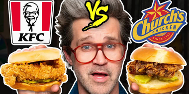 KFC vs. Church's Chicken Taste Test | FOOD FEUDS