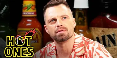 Sebastian Stan Learns About Himself While Eating Spicy Wings
