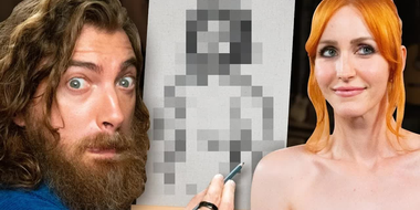 We Sketch A Live Nude Model