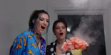 Bella and Dani Thorne Smell (and Smoke) the Roses