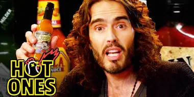 Russell Brand Achieves Enlightenment While Eating Spicy Wings