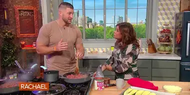 Tim Tebow and Rach are cooking up a keto-friendly lasagna dish