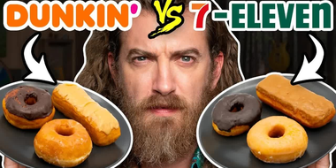 Dunkin' vs. 7-Eleven Taste Test | FOOD FEUDS