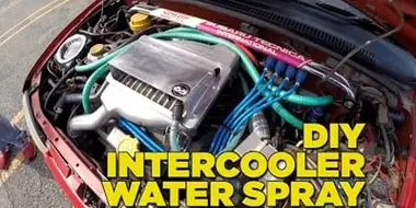 Budget Intercooler Water Spray