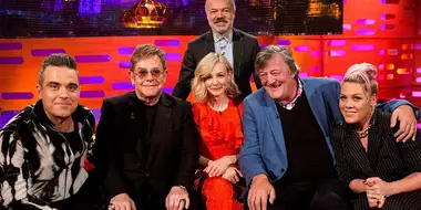 Sir Elton John, Stephen Fry, Carey Mulligan, Robbie Williams, Pink