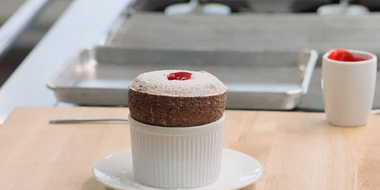 Raspberry Soufflé