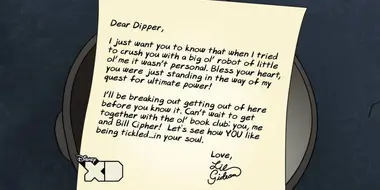 Creepy Letters from Lil Gideon - Dipper Tickle