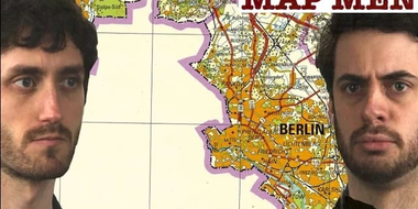 Why is there a BLANK space in this map of East Berlin?