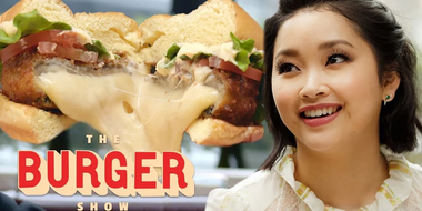 Lana Condor Tastes the Best Veggie Burgers