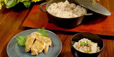 Rika's TOKYO CUISINE: Ginger, Pork and Walnut Rice