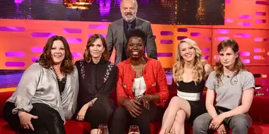 Melissa McCarthy, Kristen Wiig, Kate McKinnon, Leslie Jones, Charlie Sheen, Christine and the Queens