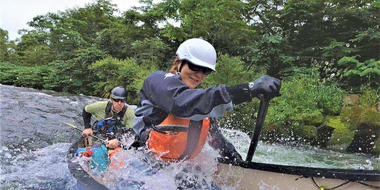 Canoeing on the Crystal Clear Shiribetsu River