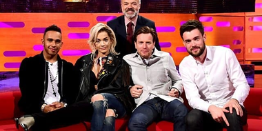 Lewis Hamilton, Ewan McGregor, Jack Whitehall, Rita Ora