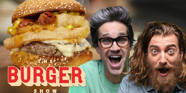 Rhett and Link Taste Test Fast-Food Burger Mashups