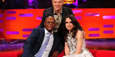 Samuel L Jackson, Keira Knightley, Jenson Button