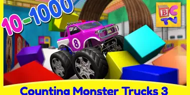 Counting Monster Trucks Part 3 - 1 to 1000