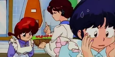 Akane vs. Ranma: The One Who Inherits Mom's Recipes Will Be Me!