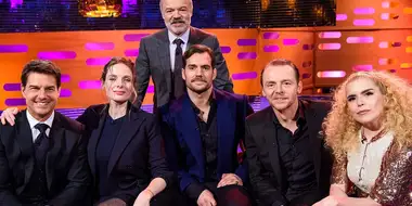 Tom Cruise, Rebecca Ferguson, Henry Cavill, Simon Pegg and Paloma Faith