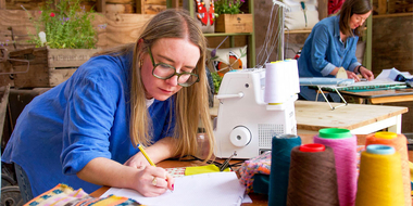 Leatherwork and Textile Weaving