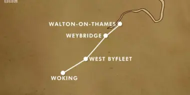 Woking to Walton-on-Thames