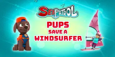 Sea Patrol: Pups Save a Windsurfer