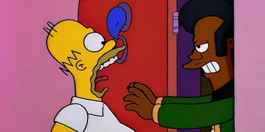 Homer and Apu