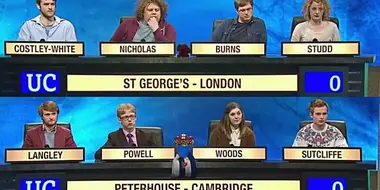 St George's, London v Peterhouse, Cambridge