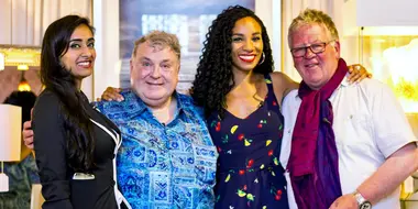 Michelle Ackerley and Russell Grant